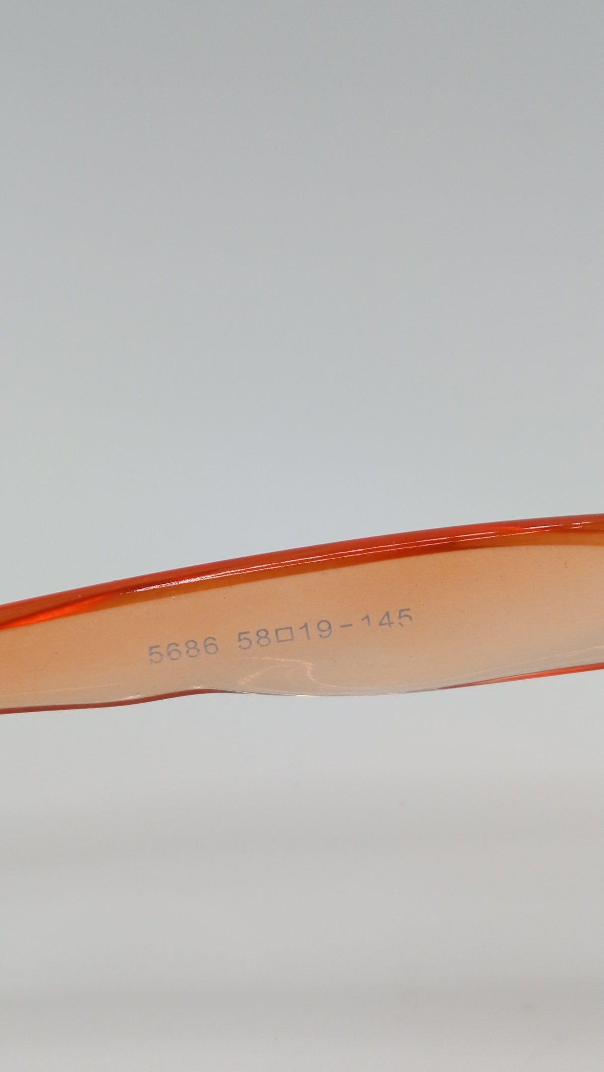 ✨ Lunettes Oversize Rondes Rétro « 5686 » – Dégradé Sorbet Pêche & Menthe Givrée ✨