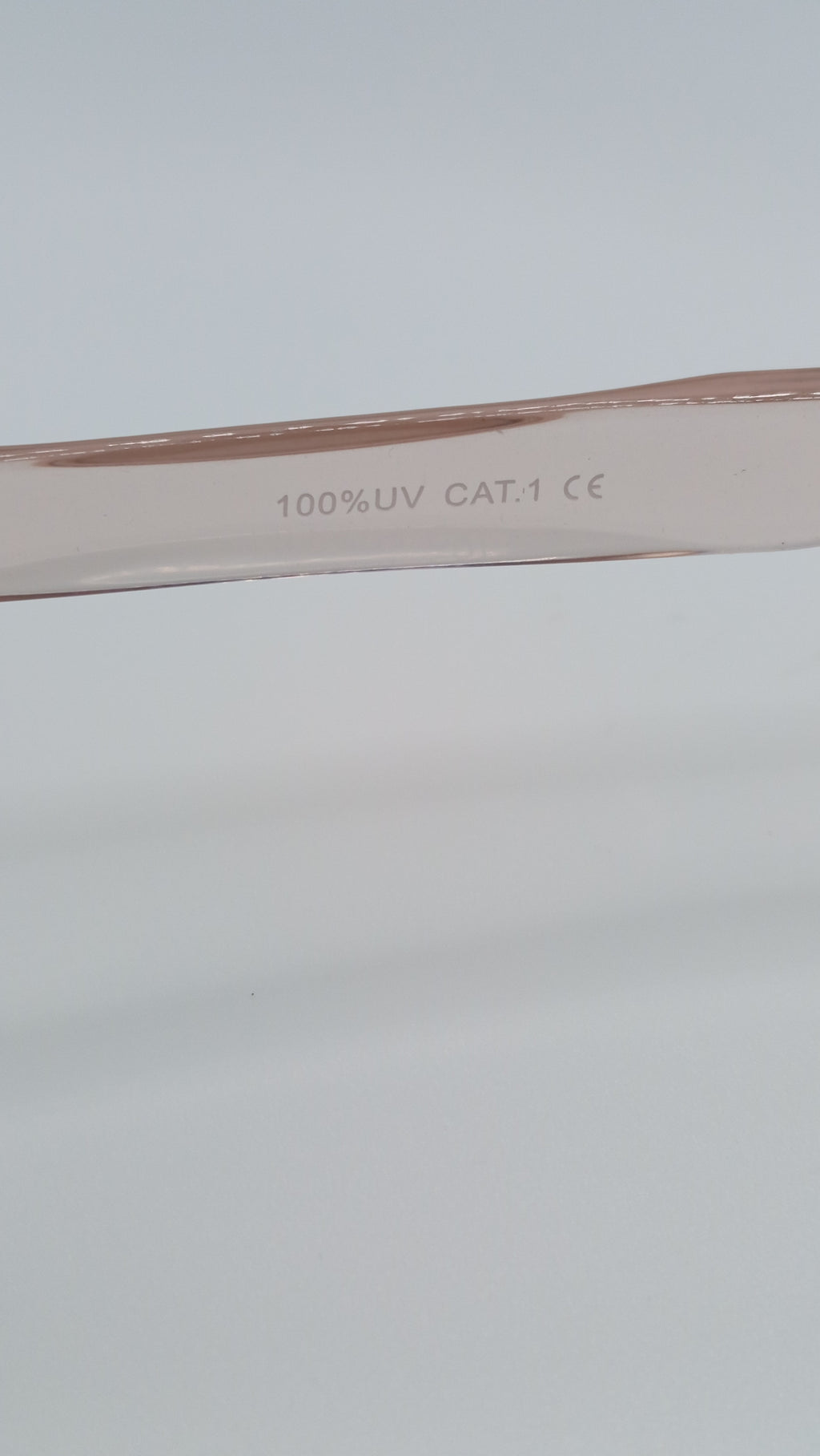 ✨ Lunettes Rétro « 9021 » – Édition Rose Cristal & Ambre ✨