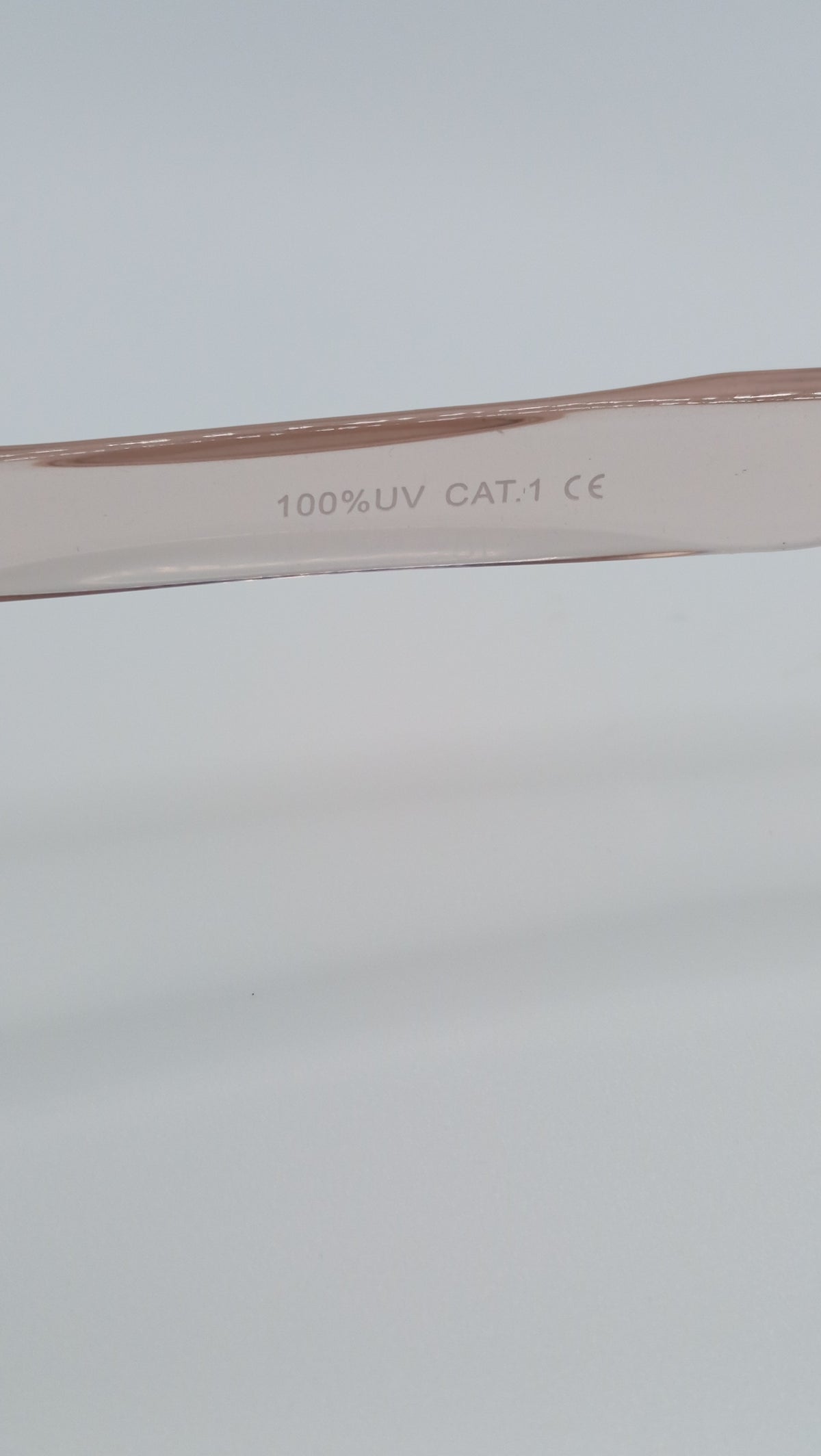 ✨ Lunettes Rétro « 9021 » – Édition Rose Cristal & Ambre ✨