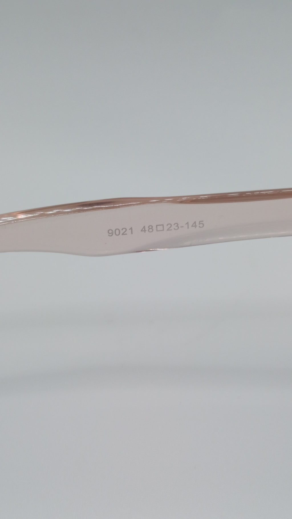 ✨ Lunettes Rétro « 9021 » – Édition Rose Cristal & Ambre ✨