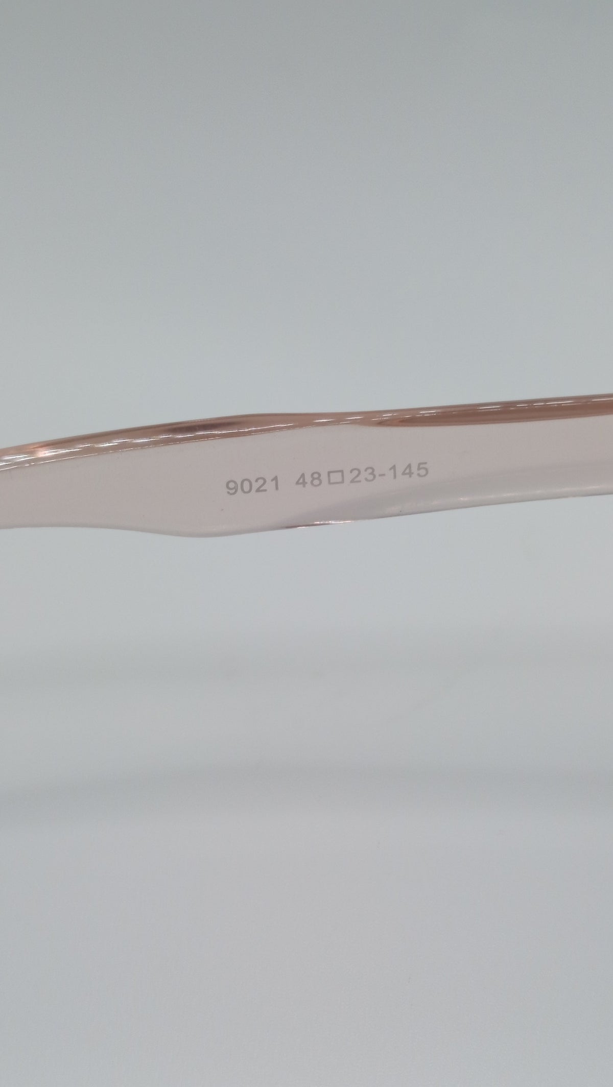 ✨ Lunettes Rétro « 9021 » – Édition Rose Cristal & Ambre ✨