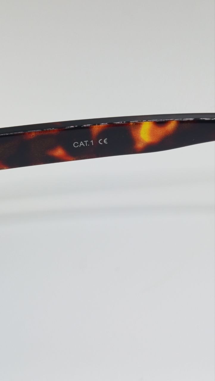✨ Lunettes Pilote Rétro Double Pont « ZN3933 » – Havana Écaille & Verres Bleu Ciel ✨